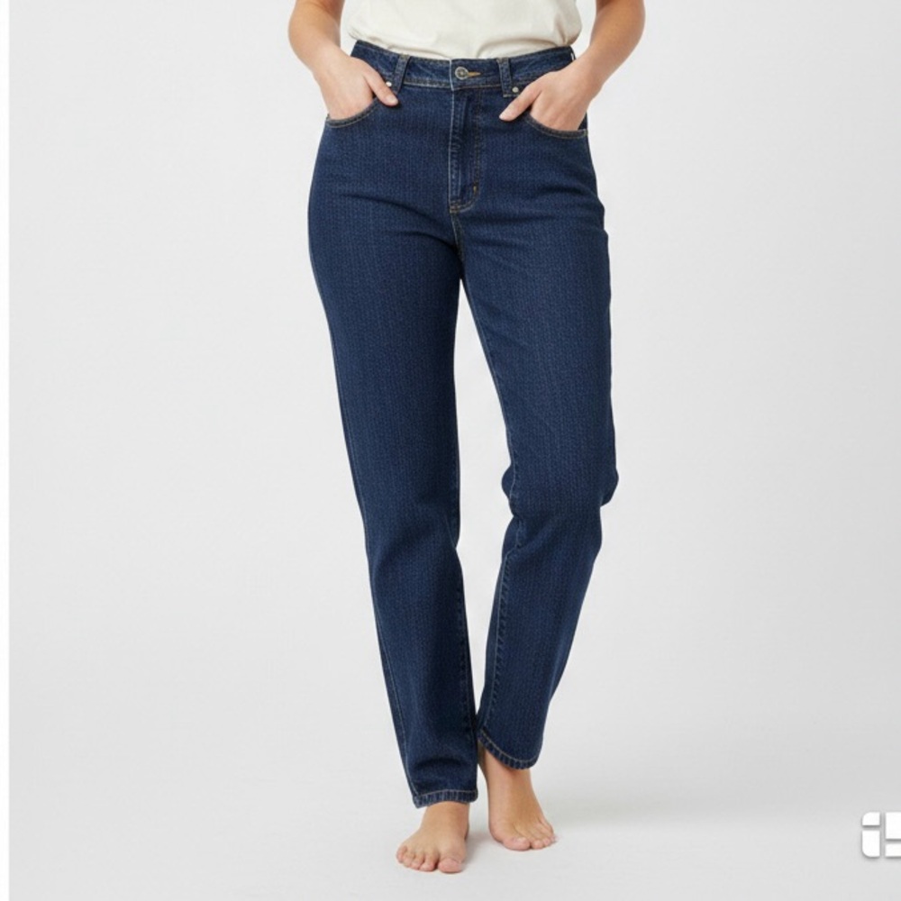 Gloria Vanderbilt Missy Short Amanda Classic High Rise Tapered Jeans Size 14